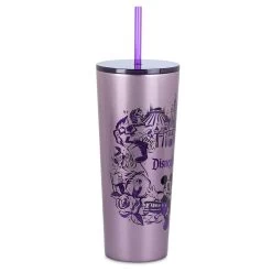 Disneyland Stainless Steel Starbucks® Tumbler With Straw -Tiny World Shop 3313106516811 2
