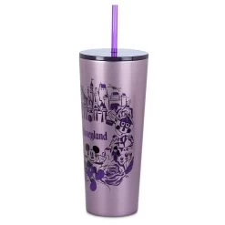 Disneyland Stainless Steel Starbucks® Tumbler With Straw -Tiny World Shop 3313106516811 3
