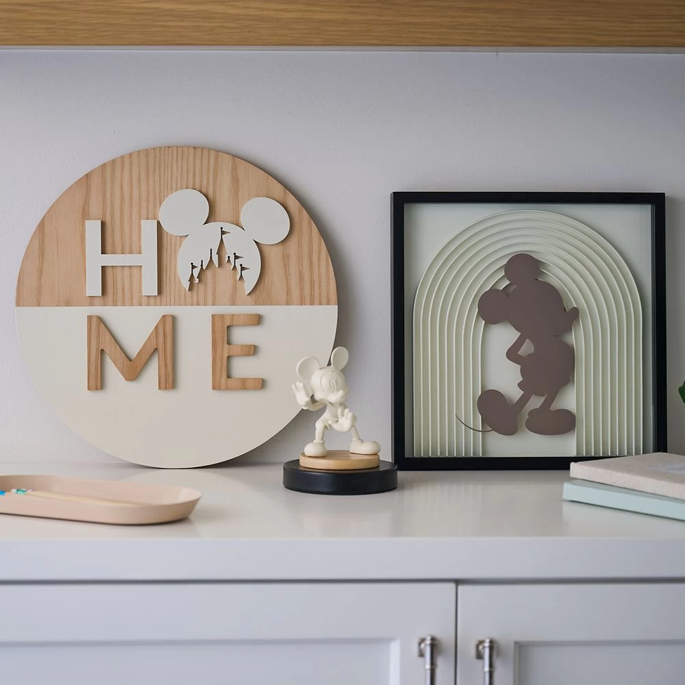 Disney Mickey Mouse Icon ''Home'' Wall Decor – Mickey Mouse Home Collection 4 Disney Mickey Mouse Icon ''Home'' Wall Decor – Mickey Mouse Home Collection - Image 2
