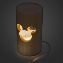 Disney Mickey Mouse Icon Wood Desk Lamp – Mickey Mouse Home Collection 16 Disney Mickey Mouse Icon Wood Desk Lamp – Mickey Mouse Home Collection -Tiny World Shop 3408059140062 4