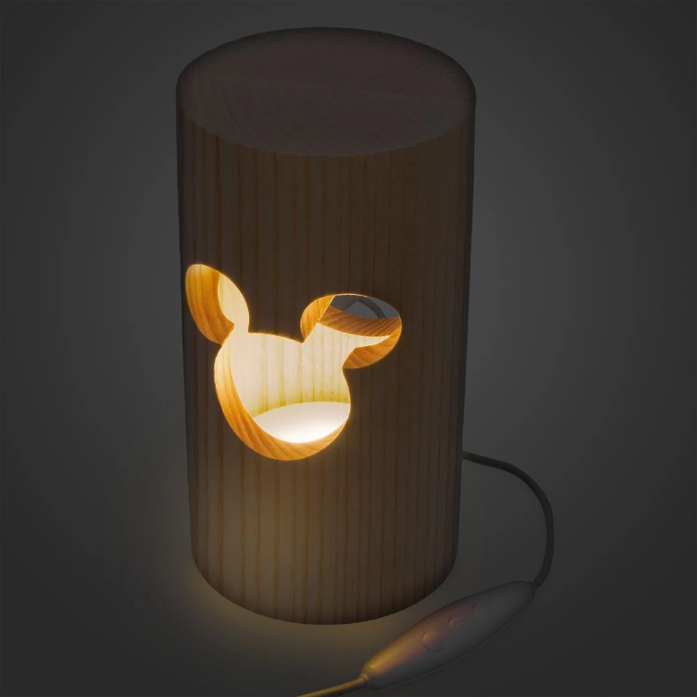 Disney Mickey Mouse Icon Wood Desk Lamp – Mickey Mouse Home Collection 7 Disney Mickey Mouse Icon Wood Desk Lamp – Mickey Mouse Home Collection - Image 5
