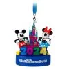 Mickey And Minnie Mouse Light-Up Figural Ornament – Walt Disney World 2024 -Tiny World Shop 3710048300044