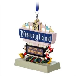 Disneyland Marquee Sketchbook Ornament -Tiny World Shop 3710048300084 2