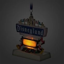 Disneyland Marquee Sketchbook Ornament -Tiny World Shop 3710048300084 3