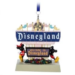 Disneyland Marquee Sketchbook Ornament -Tiny World Shop 3710048300084 4