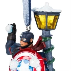 Disney Captain America Light-Up Living Magic Sketchbook Ornament 16 Disney Captain America Light-Up Living Magic Sketchbook Ornament -Tiny World Shop 3710059310040 6