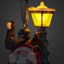 Disney Captain America Light-Up Living Magic Sketchbook Ornament 17 Disney Captain America Light-Up Living Magic Sketchbook Ornament -Tiny World Shop 3710059310040 7