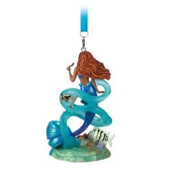 Disney The Little Mermaid Sketchbook Ornament – Live Action Film -Tiny World Shop 3710059317728 2