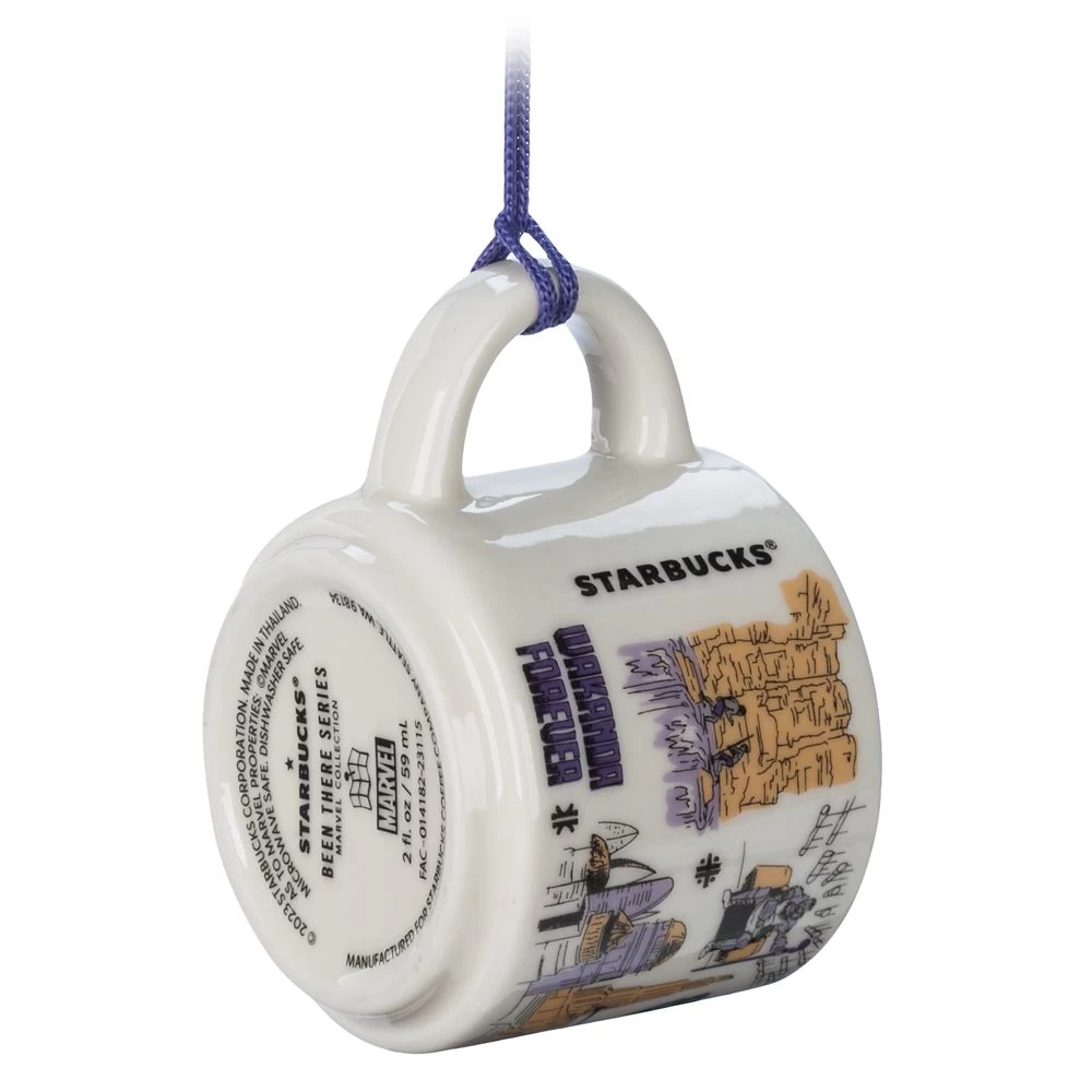 Disney Wakanda Starbucks® Mug Ornament – Been There Series – Black Panther: Wakanda Forever 4 Disney Wakanda Starbucks® Mug Ornament – Been There Series – Black Panther: Wakanda Forever - Image 2