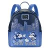 Disney Mickey Mouse And Minnie Mouse New York Loungefly Mini Backpack -Tiny World Shop 4203105715855