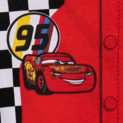 Disney Lightning McQueen Racing Suit Costume PJ PALS For Kids – Cars -Tiny World Shop 4903057392220 2