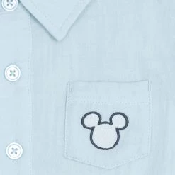 Disney Mickey Mouse Icon Woven Shirt And Pants Set For Baby -Tiny World Shop 5000057390159 2