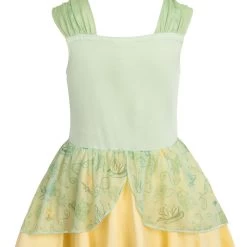 Tiana Disney Story Play Dress For Kids – The Princess And The Frog -Tiny World Shop 5002041400300 2