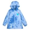 Disney Frozen Tie-Dye Hooded Rain Jacket For Girls -Tiny World Shop 5004057810257
