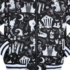 Disney The Nightmare Before Christmas Varsity Jacket For Kids -Tiny World Shop 5004057810333 2