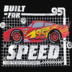 Disney Lightning McQueen ''Built For Speed'' T-Shirt For Kids – Cars 5 Disney Lightning McQueen ''Built For Speed'' T-Shirt For Kids – Cars -Tiny World Shop 5007057390371 1