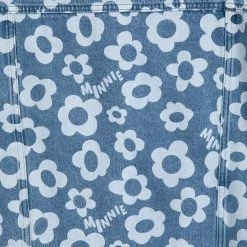 Disney Minnie Mouse Floral Denim Jacket For Women -Tiny World Shop 5103106880220 5