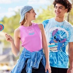 Disney Stitch Fashion Tank Top For Women – Lilo & Stitch -Tiny World Shop 5106059580256 1