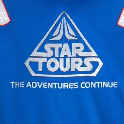 Disney Star Tours Fashion Zip Hoodie For Adults -Tiny World Shop 5201048020250 6