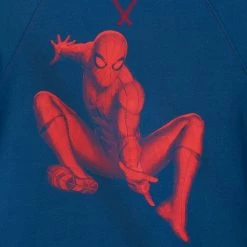 Disney Spider-Man ''Web-Slinger'' Fleece Pullover For Adults 6 Disney Spider-Man ''Web-Slinger'' Fleece Pullover For Adults -Tiny World Shop 5201059241364 1