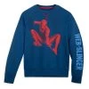 Disney Spider-Man ''Web-Slinger'' Fleece Pullover For Adults 1 Disney Spider-Man ''Web-Slinger'' Fleece Pullover For Adults -Tiny World Shop 5201059241364