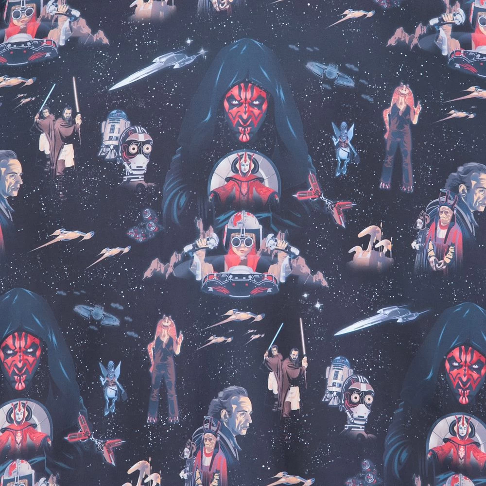 Disney Star Wars: Episode 1 Performance Pullover Hoodie For Adults By RSVLTS – The Phantom Menace 25th Anniversary 6 Disney Star Wars: Episode 1 Performance Pullover Hoodie For Adults By RSVLTS – The Phantom Menace 25th Anniversary - Image 4