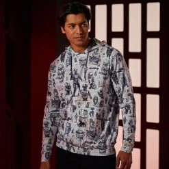 Disney Star Wars Droids Performance Pullover Hoodie For Adults By RSVLTS 10 Disney Star Wars Droids Performance Pullover Hoodie For Adults By RSVLTS -Tiny World Shop 5202106430333 1