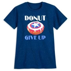 Disney Captain America Donut T-Shirt For Adults
