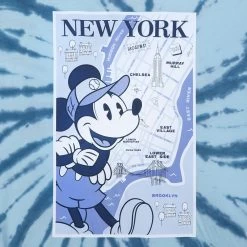 Disney Mickey Mouse New York City Tie-Dye T-Shirt For Adults 7 Disney Mickey Mouse New York City Tie-Dye T-Shirt For Adults -Tiny World Shop 5205048028738 2