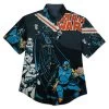 Disney Star Wars ''Space In-Vaders'' Button Down Shirt For Adults By RSVLTS -Tiny World Shop 5205106430002