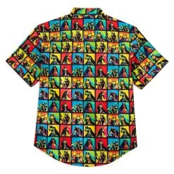 Disney Star Wars ''Jar Pop'' Button Down Shirt For Adults By RSVLTS -Tiny World Shop 5205106430331 1