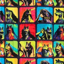 Disney Star Wars ''Jar Pop'' Button Down Shirt For Adults By RSVLTS -Tiny World Shop 5205106430331 2