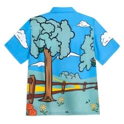 Disney Mickey Mouse And Friends Woven Shirt For Adults – Mickey & Co. -Tiny World Shop 5205106880233 2