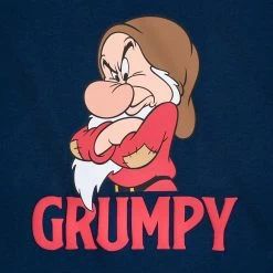 Disney Grumpy T-Shirt For Adults – Snow White And The Seven Dwarfs -Tiny World Shop 5303057430067 2