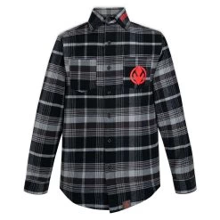 Disney Darth Maul Flannel Shirt For Adults By Cakeworthy – Star Wars: Episode 1 – The Phantom Menace -Tiny World Shop 5303058250119 2