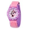 Disney Minnie Mouse And Figaro Time Teacher Watch For Kids -Tiny World Shop 6730055371502