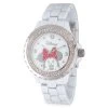 Disney Minnie Mouse Stainless Steel Watch For Women -Tiny World Shop 6730055373728