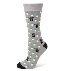 Disney The Child Gray Socks For Adults – Star Wars: The Mandalorian