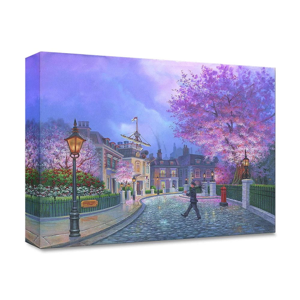 Disney ''Cherry Tree Lane'' Gallery Wrapped Canvas By Michael Humphries – Limited Edition 4 Disney ''Cherry Tree Lane'' Gallery Wrapped Canvas By Michael Humphries – Limited Edition - Image 2