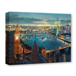 Disney Peter Pan ''Peter Pan In London'' By Rodel Gonzalez Canvas Artwork – Limited Edition 5 Disney Peter Pan ''Peter Pan In London'' By Rodel Gonzalez Canvas Artwork – Limited Edition -Tiny World Shop 6811047994120 1
