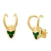 Disney Loki Earrings By CRISLU -Tiny World Shop 7002057014156