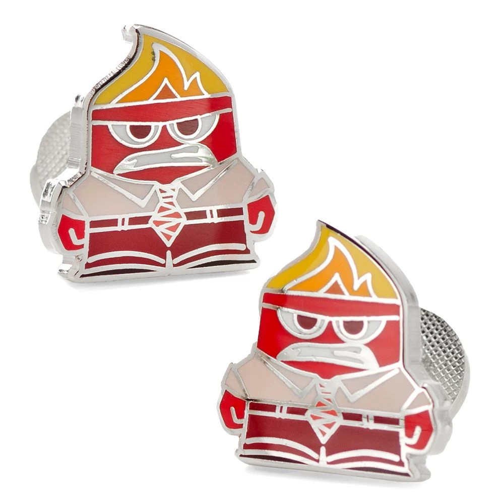 Disney Anger Cufflinks – Inside Out 2 3 Disney Anger Cufflinks – Inside Out 2