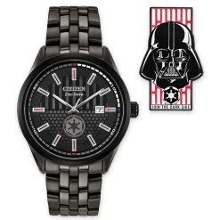 Disney Darth Vader Watch And Pin Set By Citizen - Star Wars -Tiny World Shop 7002107264307 2