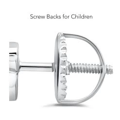 Disney Minnie Mouse Birthstone Earrings For Kids By CRISLU – Platinum 7 Disney Minnie Mouse Birthstone Earrings For Kids By CRISLU – Platinum -Tiny World Shop 7401057015584 2