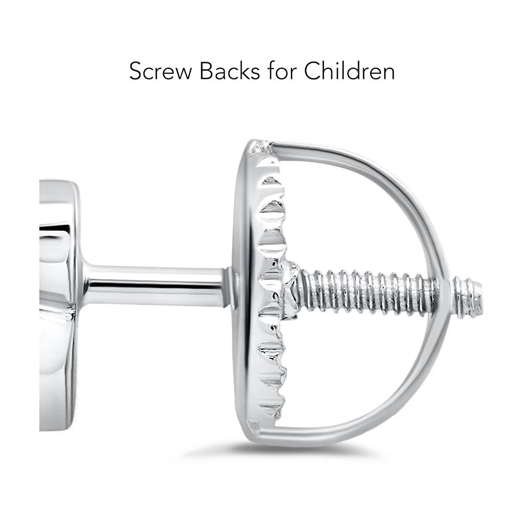 Disney Minnie Mouse Birthstone Earrings For Kids By CRISLU – Platinum 5 Disney Minnie Mouse Birthstone Earrings For Kids By CRISLU – Platinum - Image 3