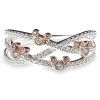Disney Mickey Mouse Crisscross Ring By Rebecca Hook -Tiny World Shop 7401057283729