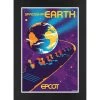 Disney EPCOT Spaceship Earth Matted Print 1 Disney EPCOT Spaceship Earth Matted Print -Tiny World Shop 7409047996905