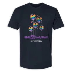 Adults' Walt Disney World Mickey Mouse Balloon T-Shirt – Customized -Tiny World Shop 7807055820386 4
