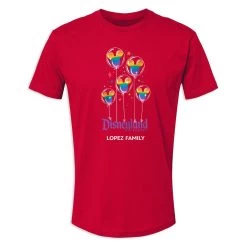 Adults' Disneyland Mickey Mouse Balloon T-Shirt – Customized -Tiny World Shop 7807055820387 5