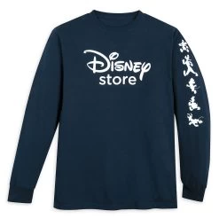 Disney Store Logo Long Sleeve T-Shirt For Adults